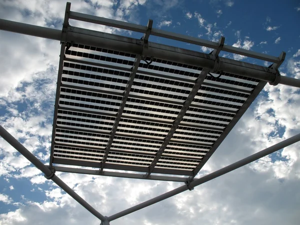 Проектирование солнечных панелей — стоковое фото