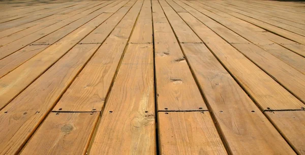 Plattformdeck aus Holz — Stockfoto
