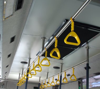 Public Bus Interior clipart