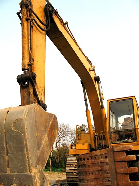 Backhoe Construction Equipment — Stock Photo, Image