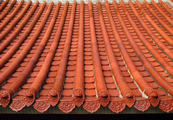 Chinesische Tempeldächer — Stockfoto