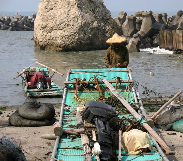 Chinese Fisherman — Stock Photo, Image