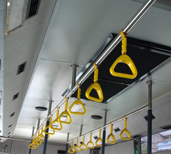 Openbare bus interieur — Stockfoto