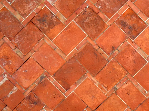 Diagonale baksteen patroon — Stockfoto