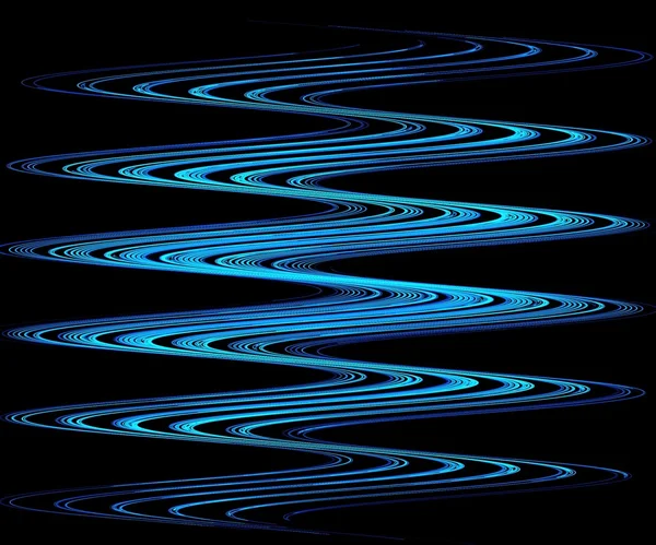 複雑な波のパターン — ストック写真
