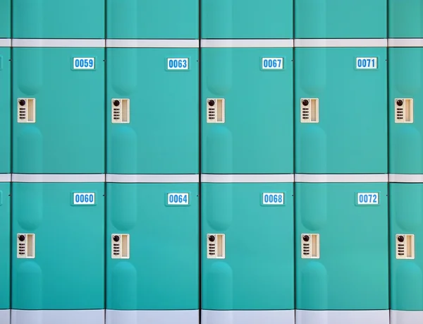 Rows of Lockers — Stock Photo, Image