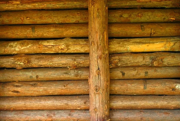Дерев'яний будинок деталей — стокове фото