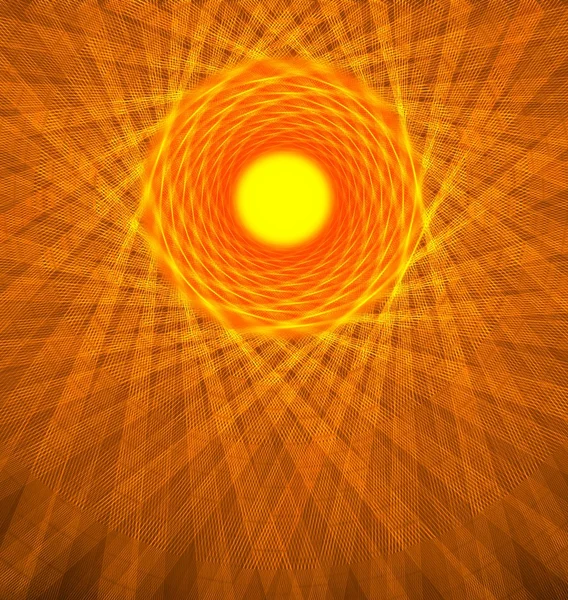 Öknen solen — Stockfoto