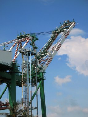 Large Container Crane clipart