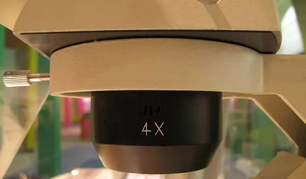 Mikroskop zbliżenie — Zdjęcie stockowe