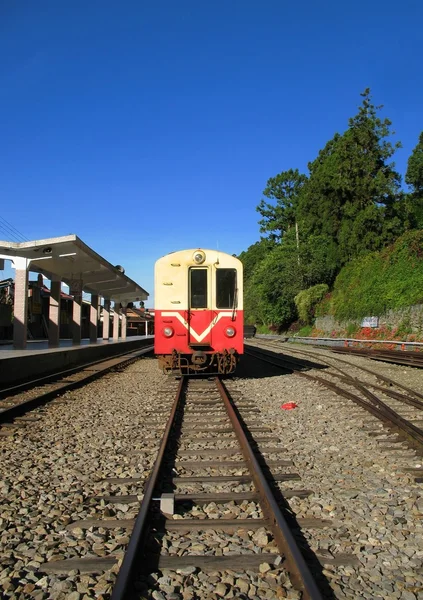Ferrocarril de montaña — Foto de Stock