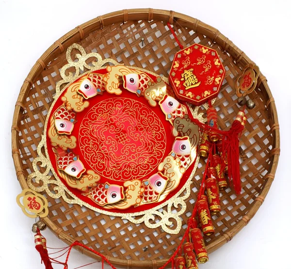 Китайское новогоднее украшение — стоковое фото