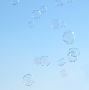 Soap Bubbles Floating clipart