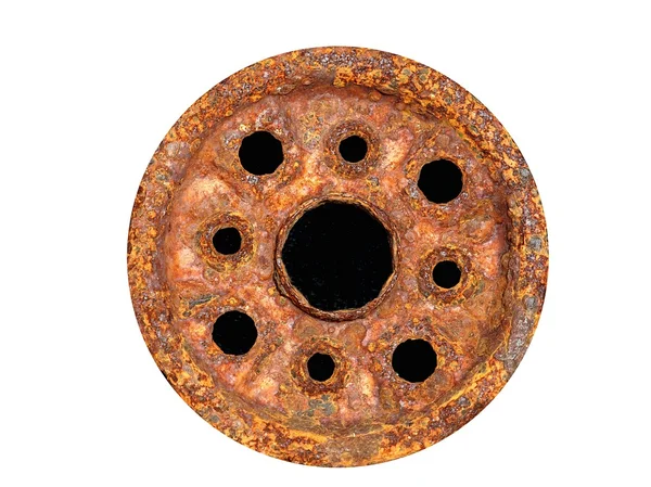 Heavily Corroded Wheel — Stock Photo, Image