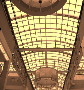 Shopping Mall Ceiling clipart