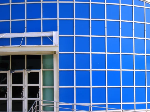 Blaues Gebäude — Stockfoto