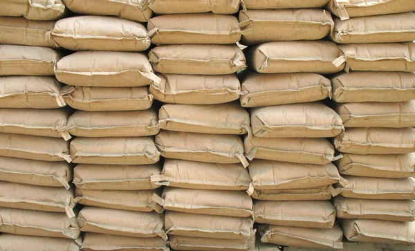 Cement Bags — Stock Photo, Image
