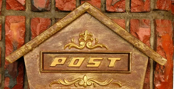 Geleneksel posta kutusu — Stok fotoğraf