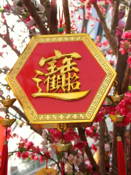 Новогодний орнамент Китая — стоковое фото