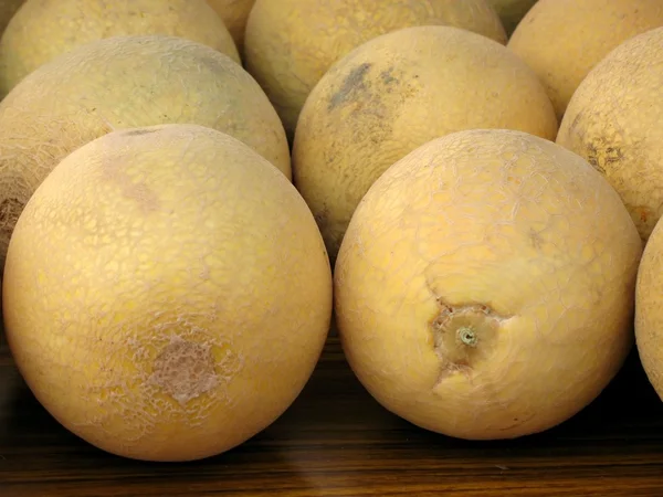 Cantaloupes maduros — Fotografia de Stock