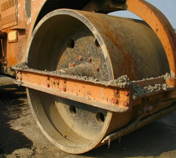 Heavy Steamroller — Stock Photo, Image