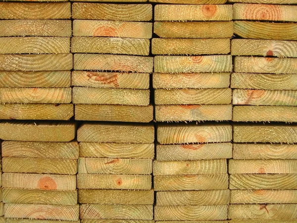 Dikke houten planken — Stockfoto