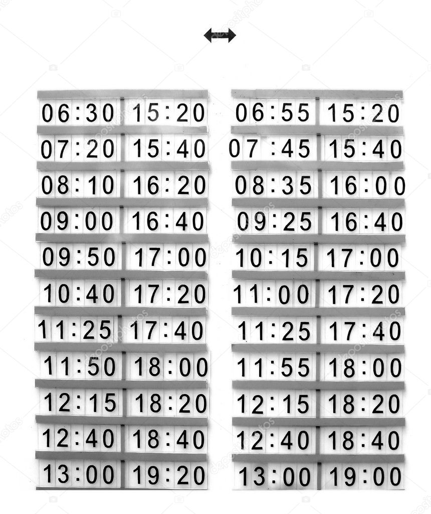 Transportation Schedule