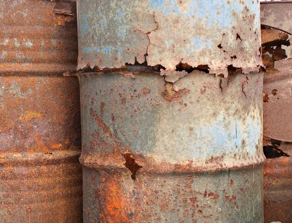 Corroded Barrels — Zdjęcie stockowe