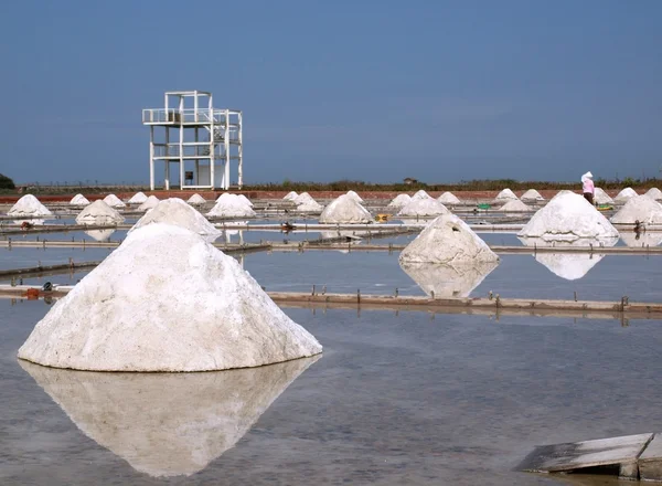 Sea Salt Production — Stock Photo, Image