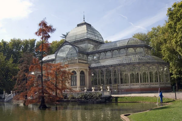 stock image Crystal Palace in garden