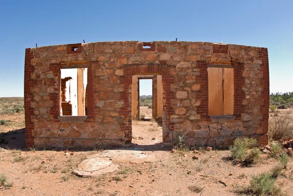 Oude ruïnes in de woestijn — Stockfoto