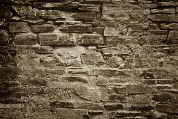 旧石墙背景 — 图库照片