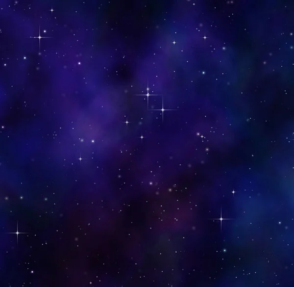 Глубокое ночное небо — стоковое фото