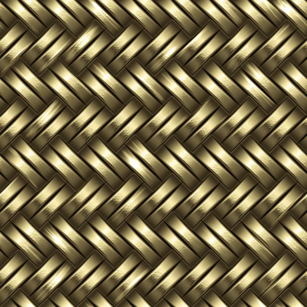 Woven gold background — Stock Photo, Image