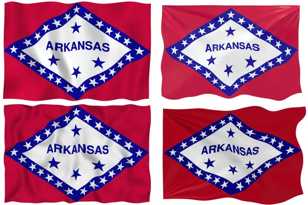 Bandiera dell'Arkansas — Foto Stock