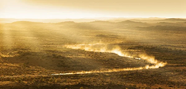 Correr pelo deserto — Fotografia de Stock