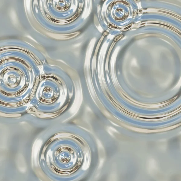 Silver ripples — Stock Photo, Image