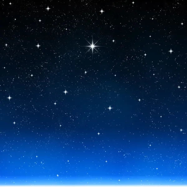 Ljusa stjärnan — Stockfoto