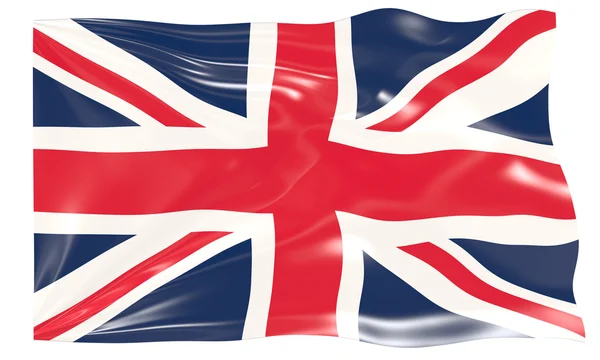 Flagge des Vereinigten Königreichs — Stockfoto