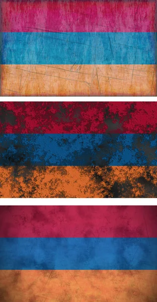 Bandeira da Arménia — Fotografia de Stock