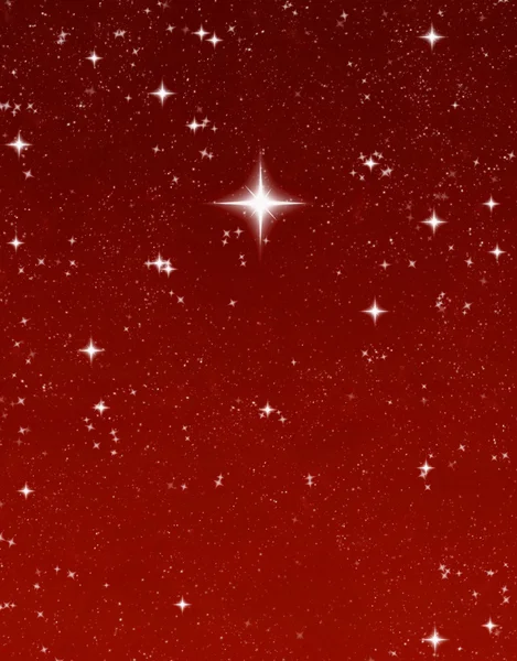 Bright wishing star — Stock Photo, Image
