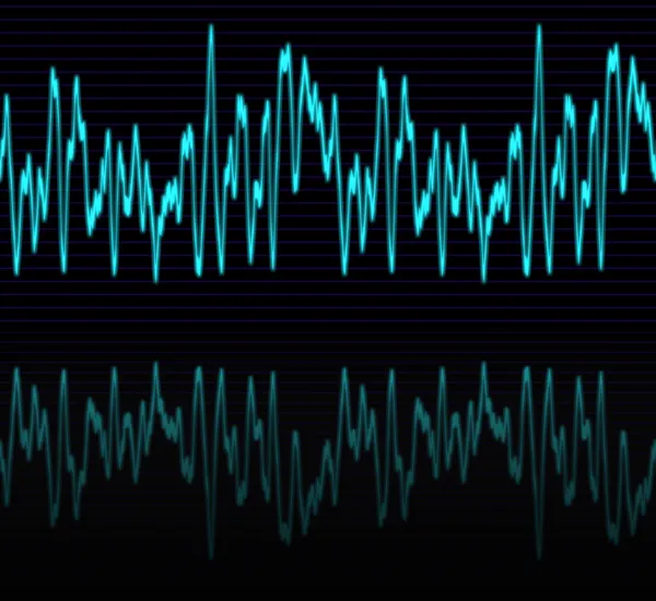 Audio wave — Stock Photo, Image