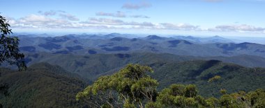 Panorama from point lookout clipart