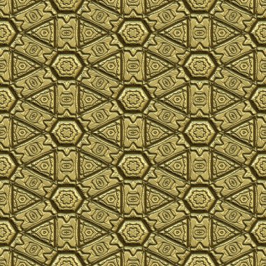 Patterned gold background clipart