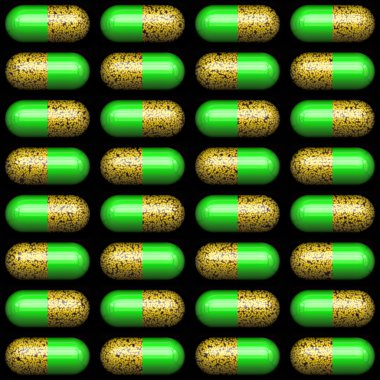 Lots of pills clipart