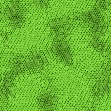 Green snake skin clipart