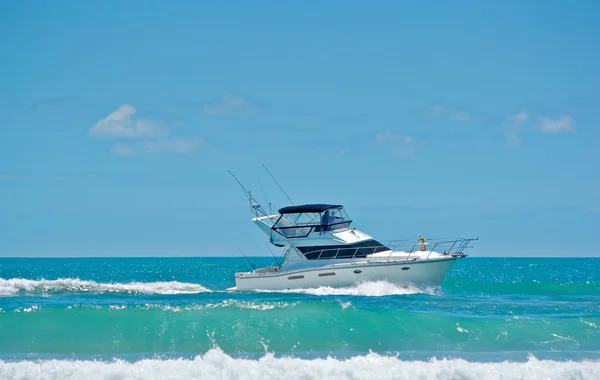 stock image Cruising in a boat