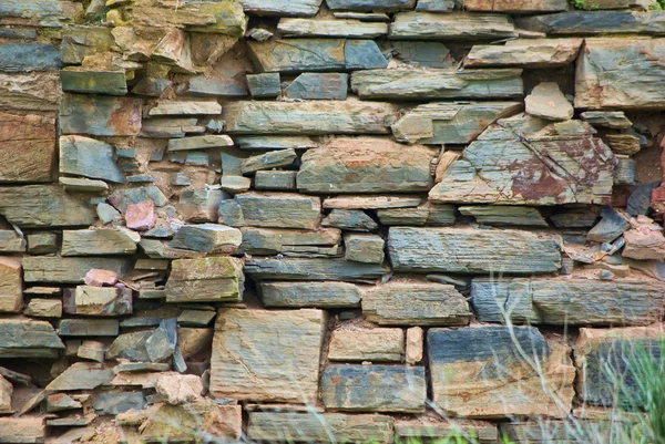 Mur en brique de pierre — Photo