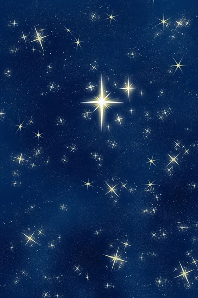 Estrela brilhante — Fotografia de Stock