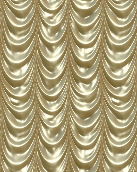 Золотые шторы — стоковое фото